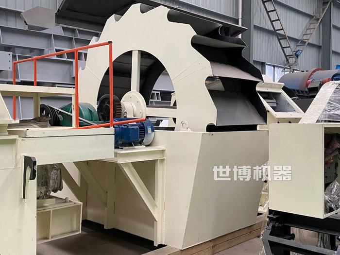XSD2610斗式洗砂机生产车间