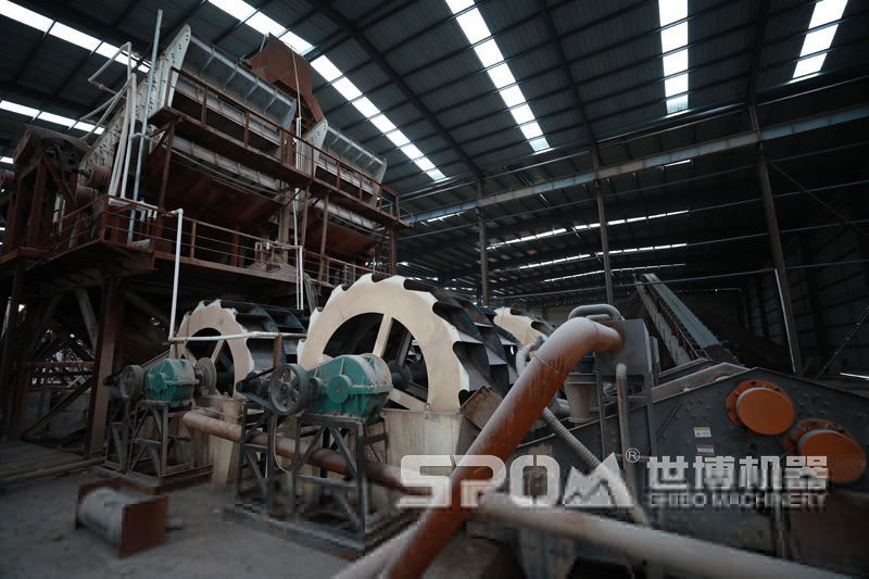 水洗砂场客户现场 水洗砂场客户现场